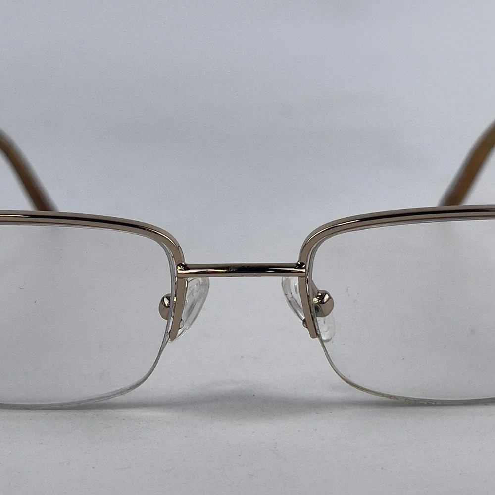 Saki By Modo 804 Women's Eyeglasses Frame Brown Plastic Half Rim 52-19-140‎ mm